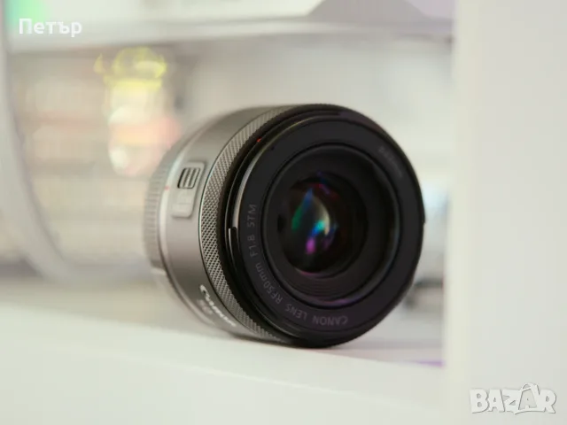 Canon RF 50mm 1.8, снимка 2 - Обективи и филтри - 56325921