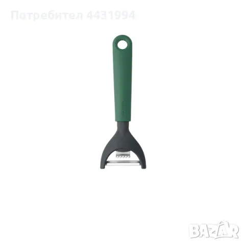 Белачка Brabantia Tasty+ Y-образна Fir Green, с мини ренде за цитрусови кори, снимка 1