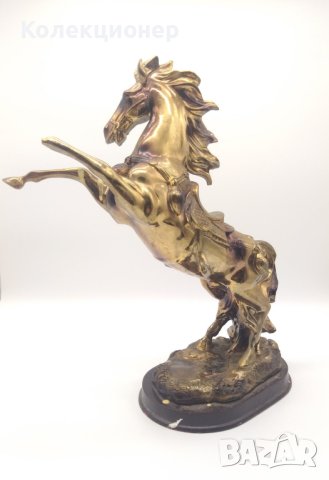 Лот сувенири с дефект – златен кон, риба, слон, снимка 4 - Арт сувенири - 41080125