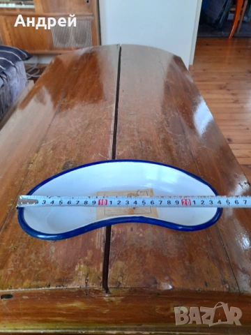 Стара емайлирана паница #15, снимка 4 - Други ценни предмети - 53193182