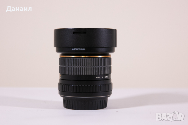 Lens Samyang 8mm f/3.5 Fish-eye CS  EF-S /EOS/  , снимка 7 - Обективи и филтри - 44630326