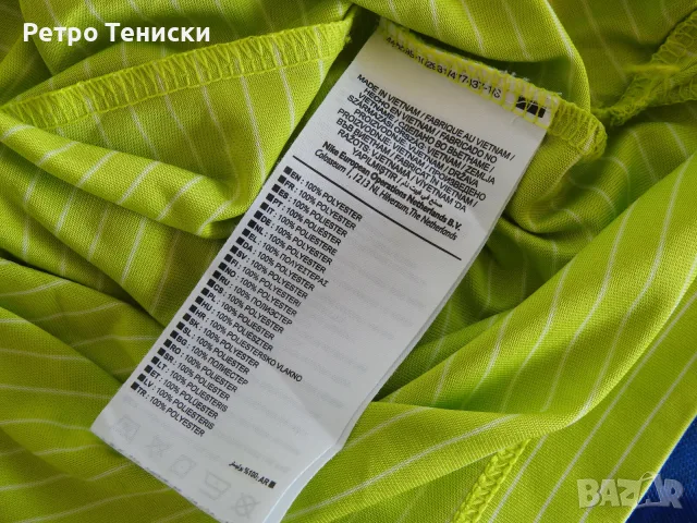 Поло тениска Nike — Мъже размер XXL Зелено, снимка 5 - Тениски - 56314884
