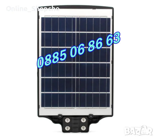 Улична соларна LED лампа 1000W, градинска соларна лампа с 20 секции, снимка 4 - Лед осветление - 50297111
