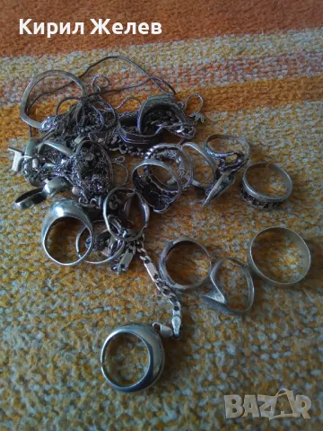 100 грама сребърни накити за поправка за реставрация за части или за материал 50654, снимка 11 - Колиета, медальони, синджири - 50238317