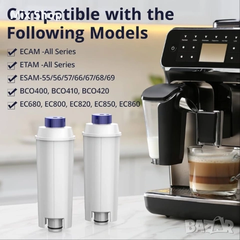 Нов Пакет от 8 филтъра за вода iRhodesy, съвместими с Delonghi DLSC002, снимка 6 - Кафемашини - 53796799