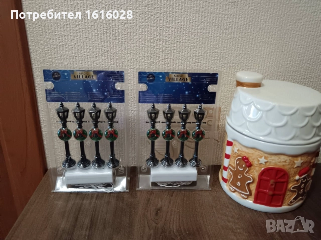 Комплект светещи фенери на MAGIC VILLAGЕ., снимка 5 - Декорация за дома - 48005638
