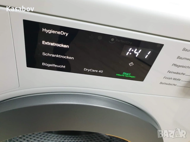 Wi-Fi - Miele T1 Сушилня с Термопомпа и Аларма Миеле 12м Гаранция, снимка 2 - Сушилни - 53154461