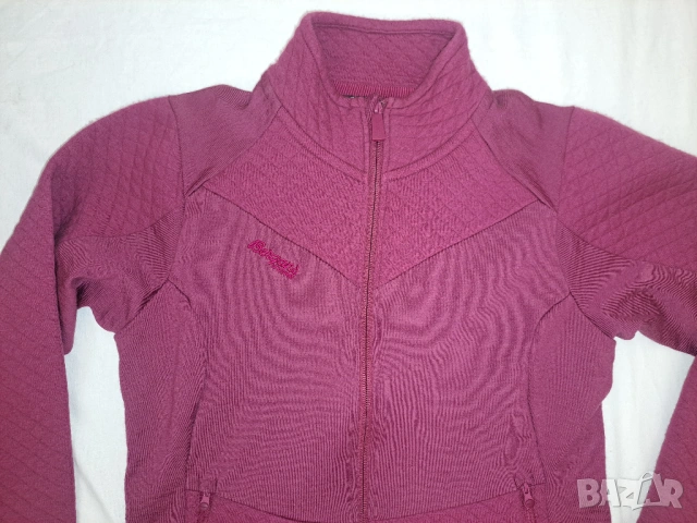 Bergans of Norway Ulriken Lady Jumper (S) и Middagstind Jacket (М) 100% merino wool, снимка 13 - Блузи с дълъг ръкав и пуловери - 49122193