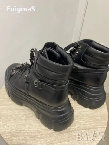 Боти естествена кожа, снимка 3 - Дамски боти - 48370433