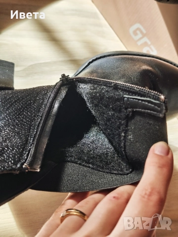 Елегантни дамски боти на ток, снимка 6 - Дамски обувки на ток - 51808411