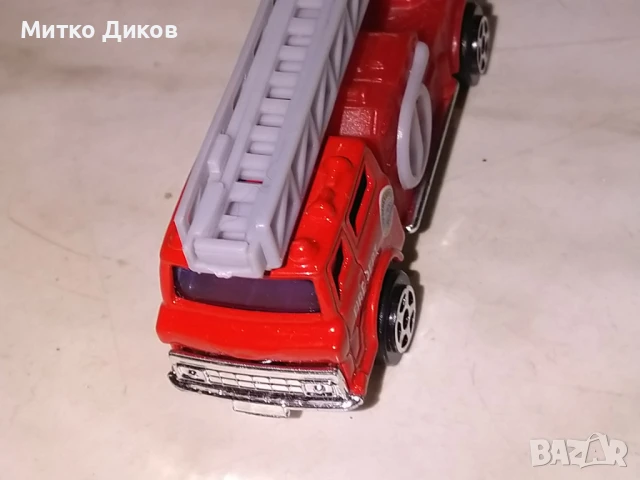 Метална количка пожарна 