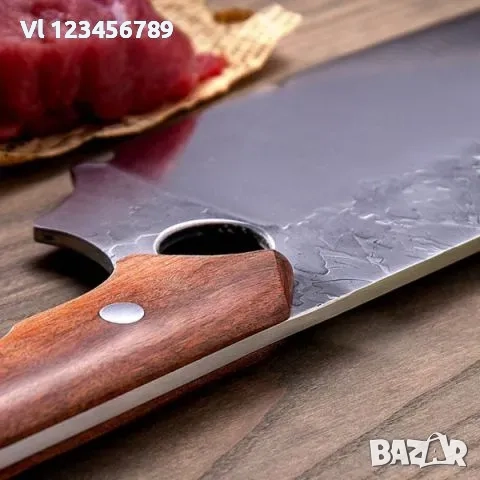 Месарски сатър CUTLER - 516 GR, 155x310/калъф, снимка 3 - Прибори за хранене, готвене и сервиране - 51536554