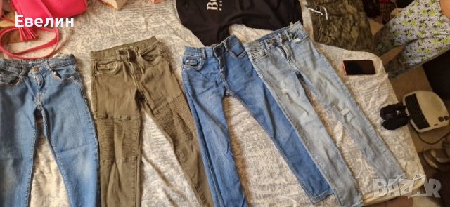 4 броя дънки 7,8,9,10години