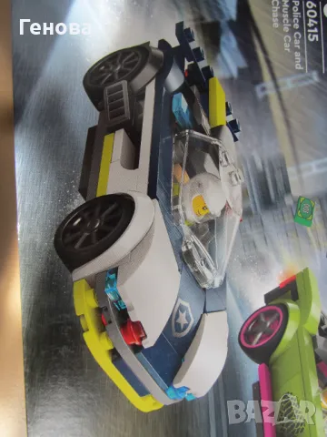 LEGO CITY Преследване с полицейска кола 60415, снимка 7 - Конструктори - 47354758