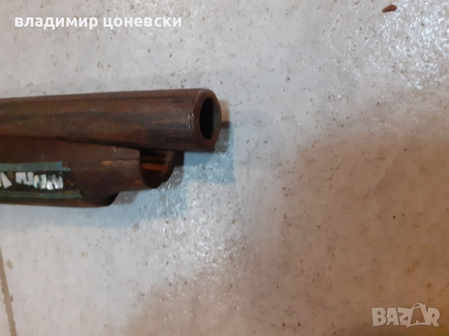 Красив автентичен кремъчен пистолет от 19 век,пищов,оръжие, снимка 4 - Колекции - 52016363