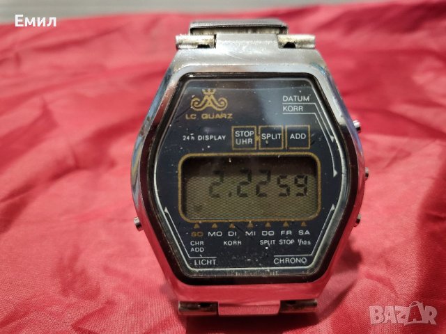 Колекционерски електронен часовник MEISTER ANKER LC QUARZ, снимка 2 - Колекции - 39304589