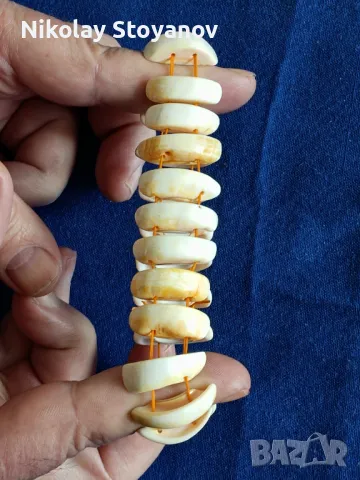 Гривна от седеф, снимка 2 - Гривни - 49492282