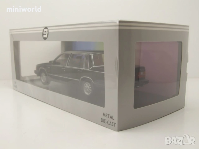 Volvo 760 1985 - мащаб 1:18 на Triple9 моделът е нов в кутия, снимка 9 - Колекции - 53443198