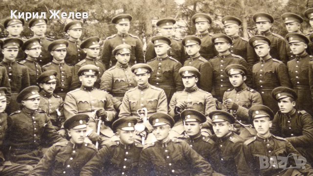 Стара ОБЩА ВОЕННА РОТНА СНИМКА за СПОМЕН от ВРЕМЕТО на ЦАРСТВО БЪЛГАРИЯ Тип ПОЩЕНСКА КАРТИЧКА 32668, снимка 4 - Колекции - 38832728