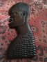 Стара африканска АБАНОСОВА фигура БАРЕЛЕФ ПАНО Ръчна МАЙСТОРСКА ХУДОЖЕСТВЕНА ТРАДИЦИОННАработа 40559, снимка 10