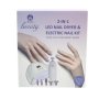 1 + 1 ОФЕРТА UV LED ЛАМПА ЗА МАНИКЮР И ЕЛЕКТРИЧЕСКА ПИЛА ЗА НОКТИ С ПРИСТАВКИ, снимка 4