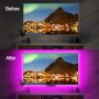 MY LAMP 4.36M LED TV Backlight USB Bias Lighting с 16 цвята и 4 динамични режима за 65 -75 инча HDTV, снимка 4