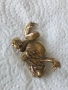 Малка бронзова фигурка на жаба 🐸 54259, снимка 6