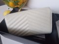  YSL Monogram chevron-quilted chain wallet, снимка 3