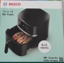 Чисто НОВ Еър Фрайър/ Airfryer BOSCH, снимка 3