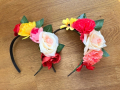 Диадема с цветя за народни танци, снимка 6