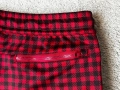 Nike Gingham Check Joggers In Red L, снимка 7
