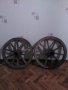 Колела от каруца,дървени ръчно изработени., снимка 2