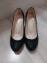 Официални черни обувки номер 36, снимка 1 - Дамски обувки на ток - 41393421