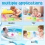 Комплект 4 броя многократни водни балони OCTO Buddies (октоподчета), снимка 6