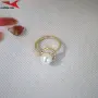 Пръстен с 14К златно покритие 224956, снимка 1