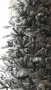 Заснежена изкуствена елха с метална стойка, снимка 15