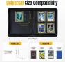 Нов албум за 160 карти TCG MTG с 10 твърди протектора за Pokémon спортни Покемон колекция, снимка 4