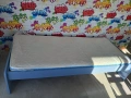 Детско легло 190/82 и еднолицев матрак Нани Каспия, снимка 1