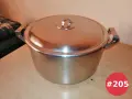Голяма българска тенджера от алпака Хром Силистра – 8 литра, снимка 1