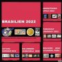 От Михел 6 каталога(компилации)2022 за държави от Южна Америка (на DVD)
