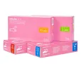 BLACK ПРОМО MERCAROR Nitrylex Pink, Green, Magenta - Нитрилни ръкавици без талк, снимка 2
