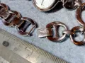FOSSIL ФешънАРТ КВАРЦОВ ЧАСОВНИК ФОСИЛ SWISS PARTS TAILAND MADE Машина RONDA 1 JEWEL Без Капак 34901, снимка 4