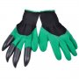 Градински ръкавици, с нокти, зелени, снимка 1 - Други - 35836801