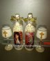 Подарък за Кръстници- Сервиз с икона/ снимка/ 3д-Кръст и поздрав по избор, снимка 1 - Подаръци за кръщене - 41468150