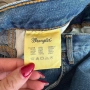 Мъжки сини прави дънки Wrangler Texas, размер W38 L30, снимка 7