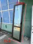 140912 метална ламаринена  дограма врата   234 см / 72 см 50 евро                  смр -цвят тъмно к, снимка 1