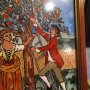 Картина найвизъм рисувана върху стъкло , снимка 3