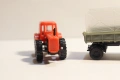MINI CAR??? H0 1/87 ТРАКТОР С РЕМАРКЕ КАМИОН МОДЕЛ, снимка 6