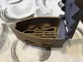 Стара ютия на жар, снимка 7