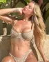 Дамски кариран секси бански костюм , снимка 3